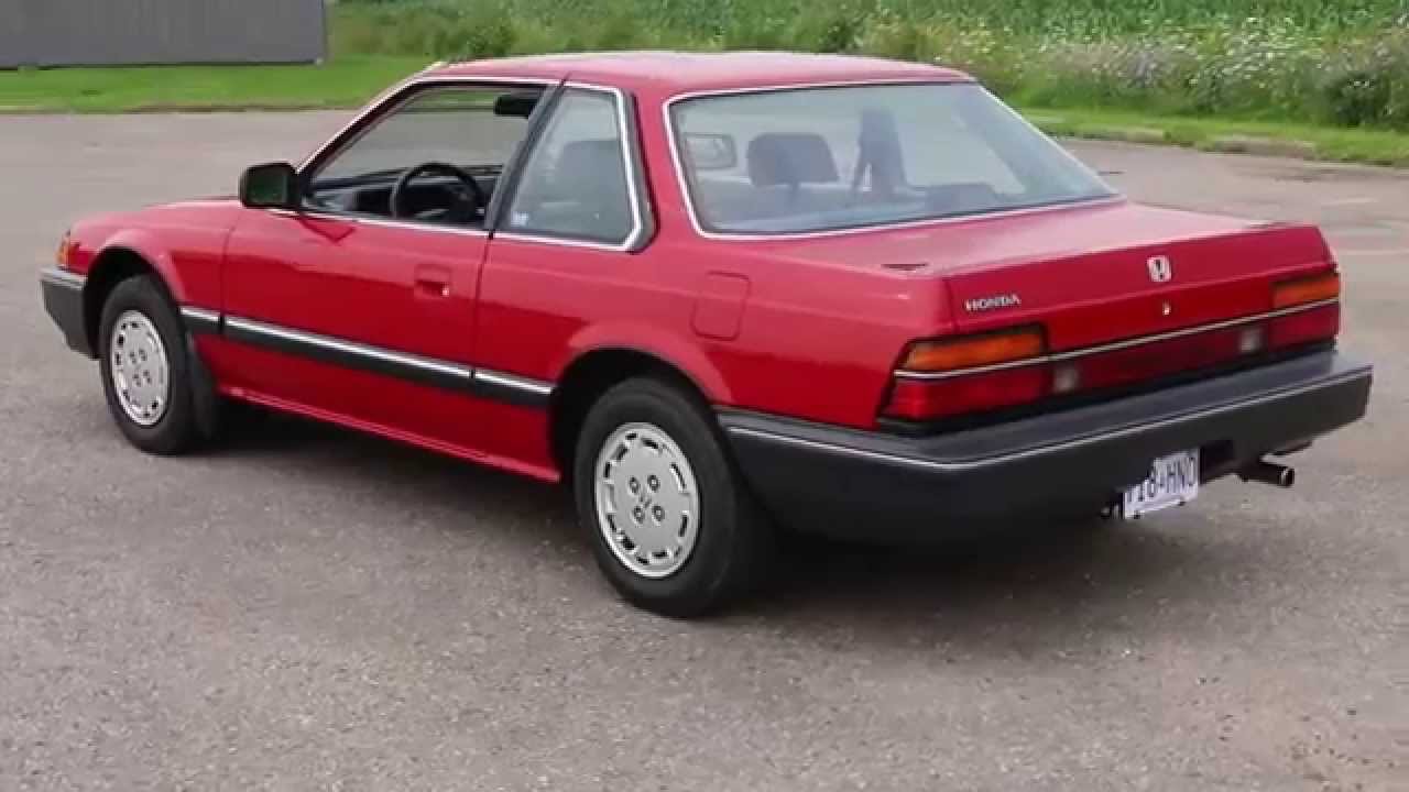 1987 Honda Prelude - YouTube