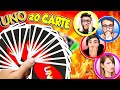 GIOCO A UNO CON 20 CARTE CONTRO I MIEI AMICI!