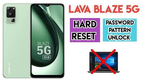 Lava Blaze 5G Factory Reset when Forgot Password | All Lava Hard Reset Solution without  #lava #5g