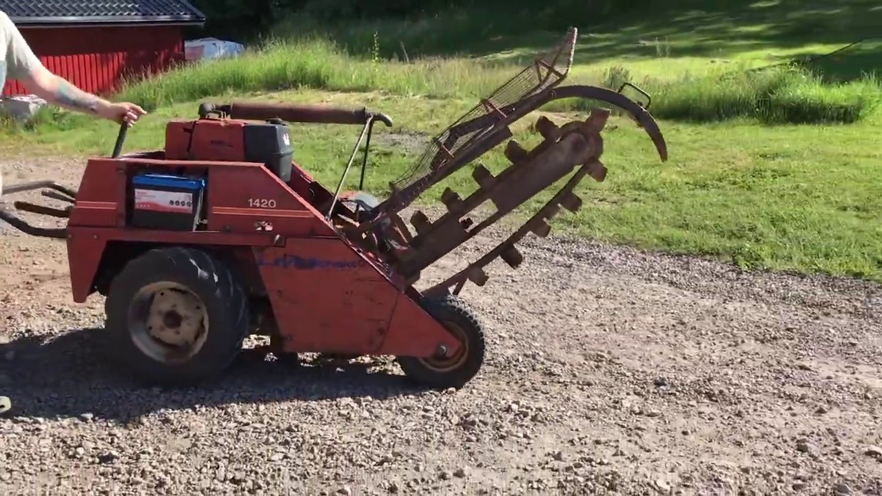 Köp Kedjegrävare Ditch Witch 1420 på Klaravik
