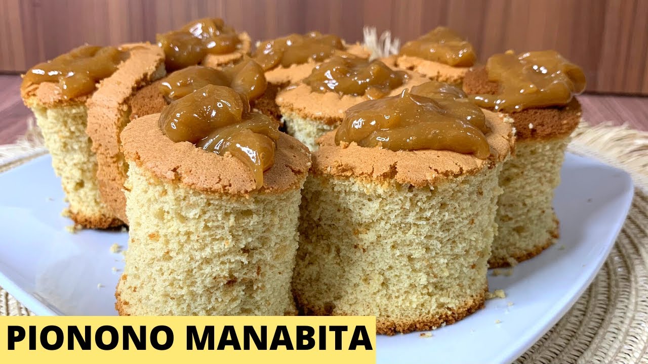 PIONONOS O ENRROLLADO MANABITA - RECETA PIONONO O ENRROLLADO CON MANJAR CASERO