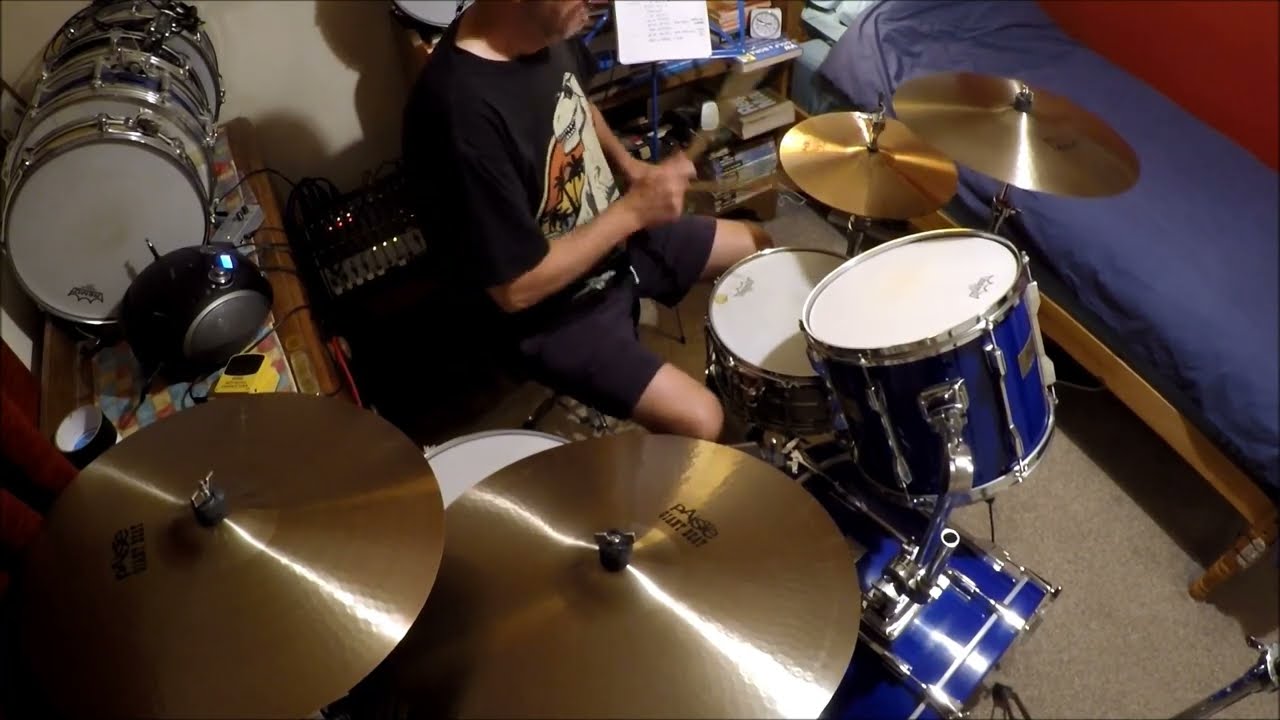 Led Zeppelin - Hots On For Nowhere - Drum Cover - John Bonham