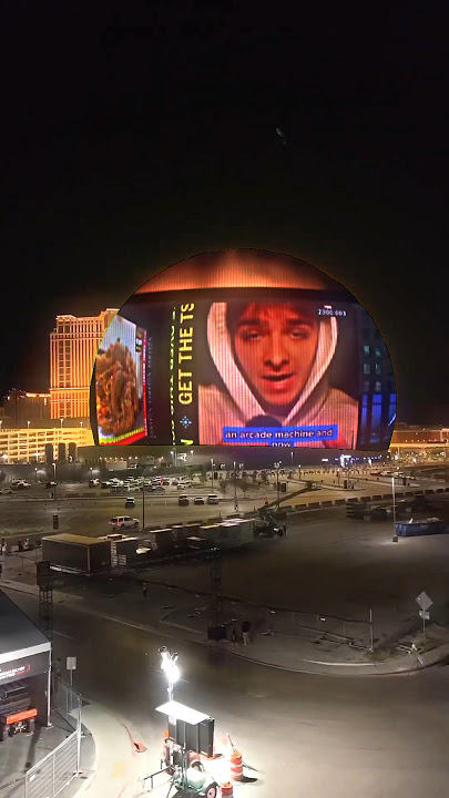 Las Vegas sphere @H1T1 ￼