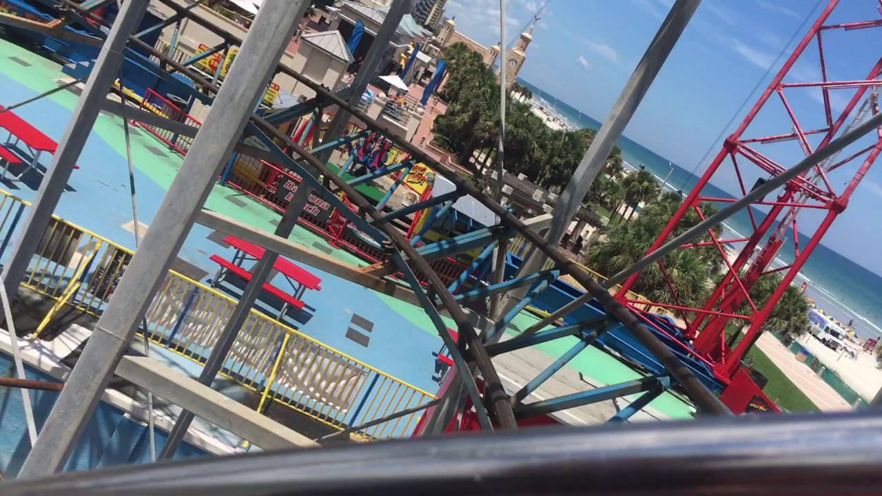 Daytona Beach Roller Coaster YouTube