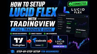 How To Setup a Lucid Flex Account With TradingView (Full Tradovate Setup Guide)