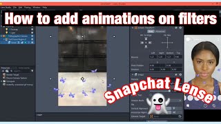 How to add animations to screen of your filter -snapchat lense screenshot 4
