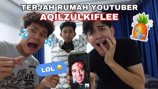 AKIDDOS TERJAH RUMAH YOUTUBER 😱 AQILZULKIFLEE TING TING TING 🤣