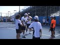 Coaching clinic with Todd and Pat