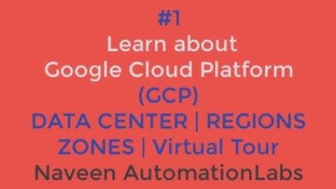#1 - What is Google Cloud Platform (GCP) || Data Centers || Regions || Zones || Virtual Tour GCP