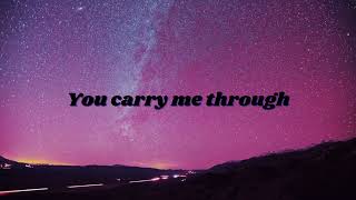 Jamie Grace - Carry Me Through | (Official Lyric Video)
