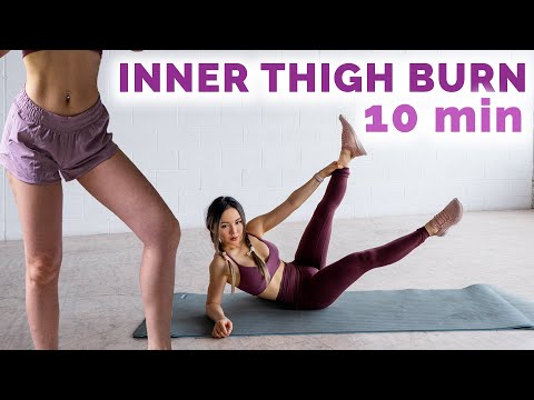 10 min Inner Thigh Workout  Burn Inner Thigh Fat (No Jumping) 