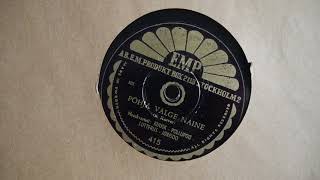 78RPM - Kuusk, Pollupoo, Lutterus, Jurisoo - Eesti (1956)  EMP 415