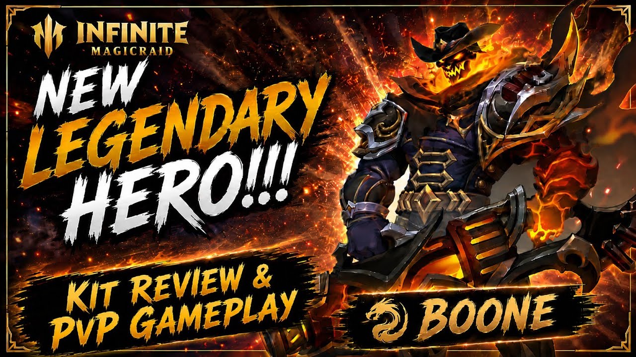 LEGENDARY Hero Boone!!! Kit Review and PvP Gameplay