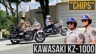 KAWASAKI KZ1000 POLICE: a moto do CHIPs | Garagem Moto