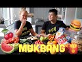 MY VERY FIRST MUKBANG!!