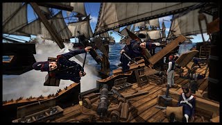 EPIC SEA BATTLE! Napoleonic Naval Combat & Boarding - Holdfast: Nations at War screenshot 5