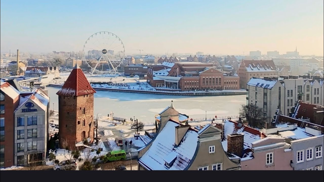 Winter frozen Gdansk 2026  