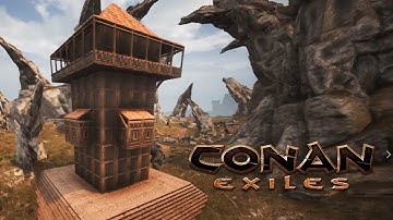 Conan Exiles - How to build a Medieval Tower