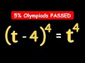 OLYMPIADS T 4 4 T 4 T Maths OLYMPIADS T 4 4 T 4 T Maths