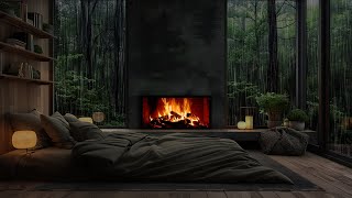 Rain Sounds for Sleeping - Rain in The Forest at Night for Deep Sleeping, Relaxing, Calming