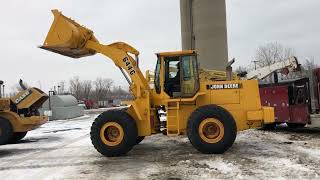 JOHN DEERE 644G RUBBER TIRED LOADER