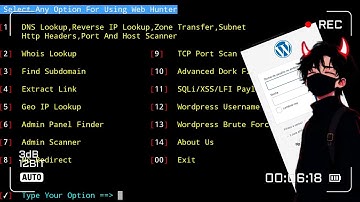  Install Web Hunter tool in termux — Recon, Dorking & WP Scans (For Security Testing)