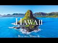 Hawaii 4k  scenic relaxation film with relaxing piano music  4k ultra