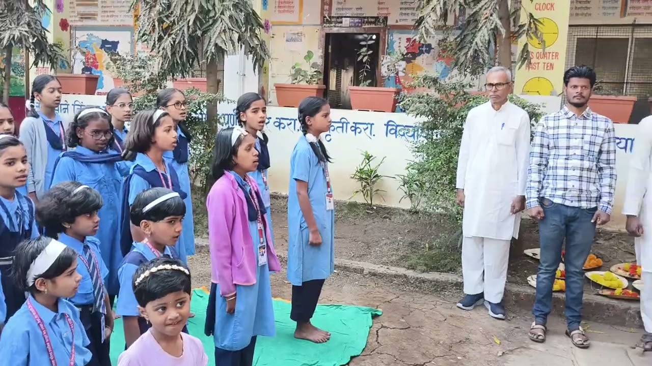 गर्जा महाराष्ट्र माझा राज्य गीत #जिल्हा परिषद प्राथमिक आदर्श केंद्रशाळा मेढा#jawali#pm shri school 