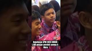 Keputusan SPM 2023 MRSM : 1,100 pelajar peroleh semua A - Mara #AWANInews Keputusan SPM 2023 MRSM : 1,100 pelajar peroleh semua A - Mara #AWANInews