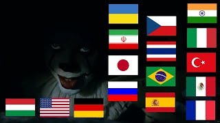 'I'M PENNYWISE, THE DANCING CLOWN' in different languages by Good Comparison 904,020 views 4 years ago 5 minutes, 44 seconds