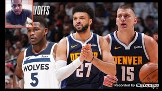 Denver Nuggets VS Minnesota Timberwolves - full game 4 highlights | NBA Playoffs ( REACTION)