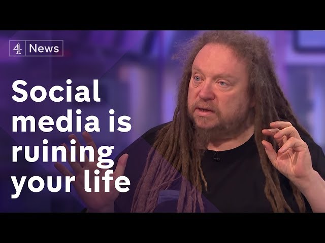 Jaron Lanier interview on how social media ruins your life class=