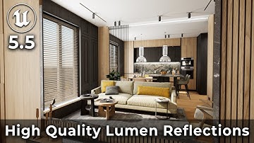 High Quality Lumen Reflections in Unreal Engine 5.5 Tutorial