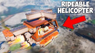 First Rideable HELICOPTER in LEGO Fortnite... 🚁