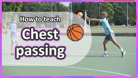 Chest passing | Throwing & catching (grade K-3) › Teaching Fundamentals of PE