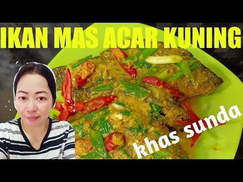 Resep Masak Ikan Mas Acar Kuning