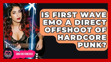 Is First Wave Emo A Direct Offshoot Of Hardcore Punk? - Emo Kid Forever
