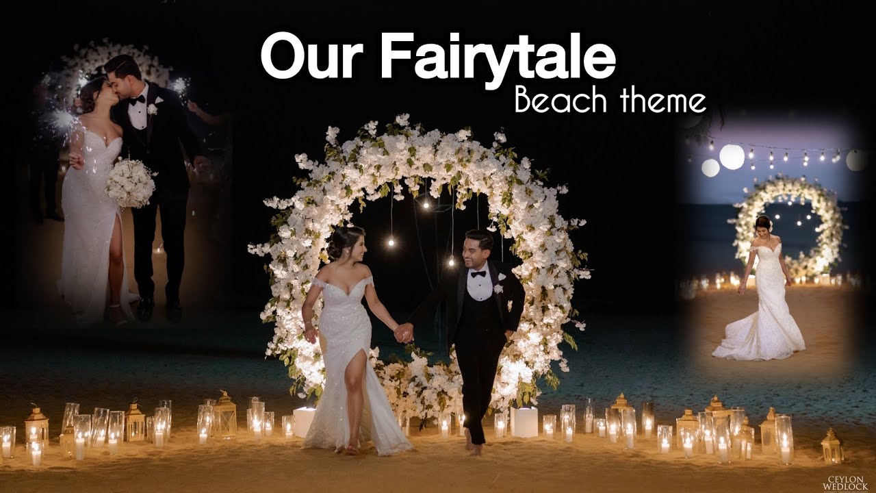 අපේ සුරංගනා කතාව | Hashara & Sasanka Engagement Day | Negombo beach, Sri Lanka