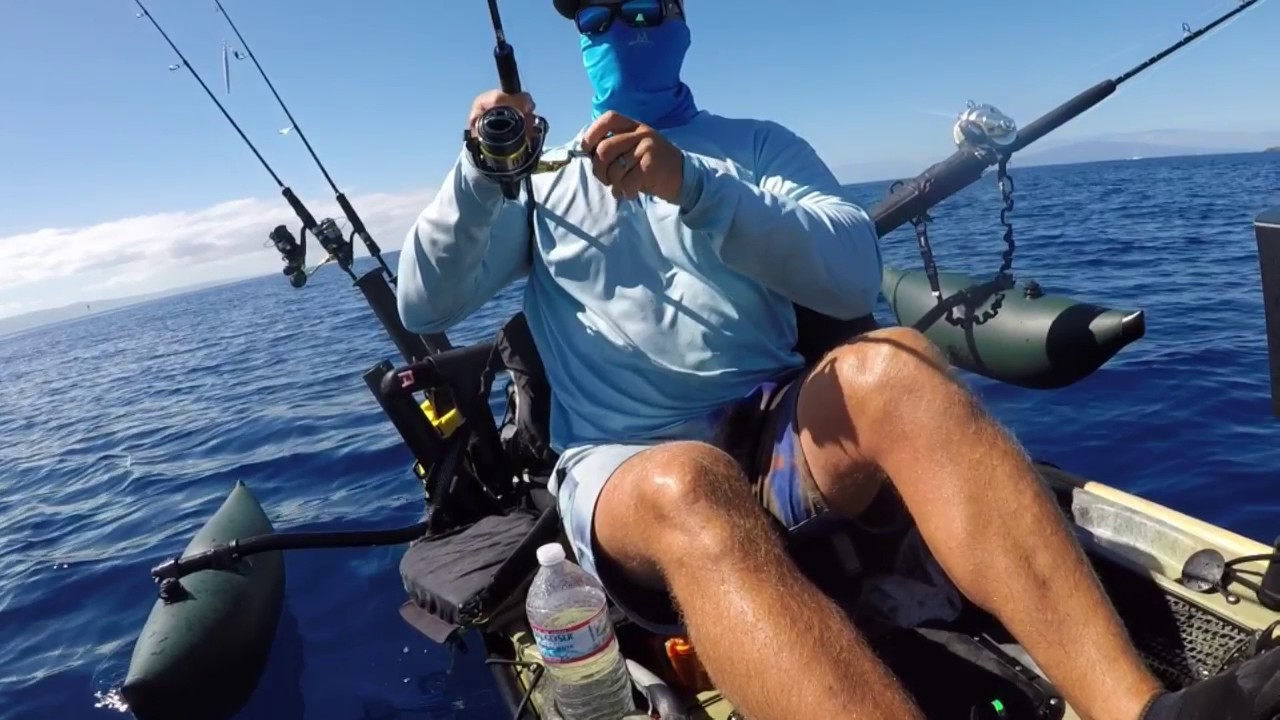 Hawaii Kayak Fishing Vertical Jigging Tuna Screamer Major Craft Jig