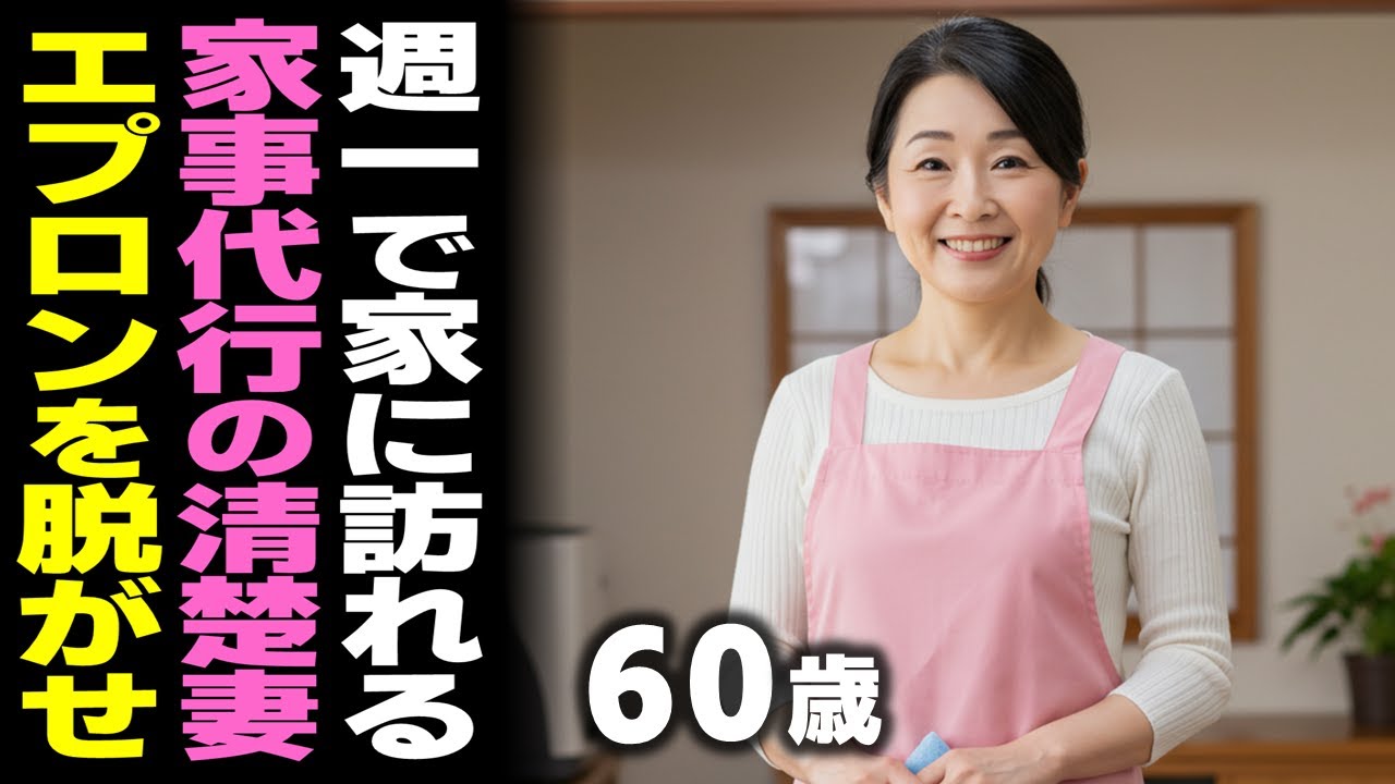 Outline Video ゴミ屋敷を救った家事代行のエプロン女と一夜を過ごした【シニア恋愛】
