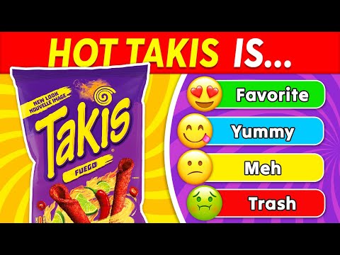 Tier List Rank Snack from Favorite to Trash | Snacks Food Edition