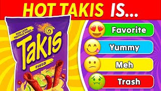 Tier List Rank Snack From Favorite To Trash Snacks Food Edition
