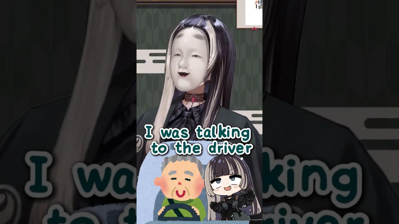 This Taxi Ride Almost Ended Raden #hololive #vtuber #holojp #regloss #pekora #ホロライブ #shorts