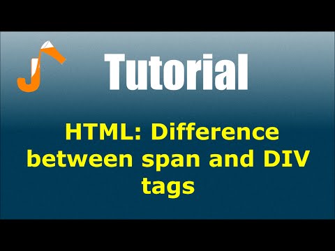 HTML: Difference between