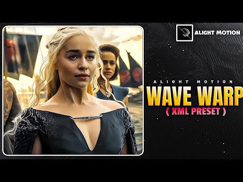 alight motion wave warp effect / how to use wave warp in alight motion