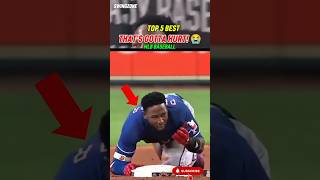 Top 5 “that’s gotta hurt” moments in Major League Baseball#ThatsGottaHurt #MLBHighlights #Baseball