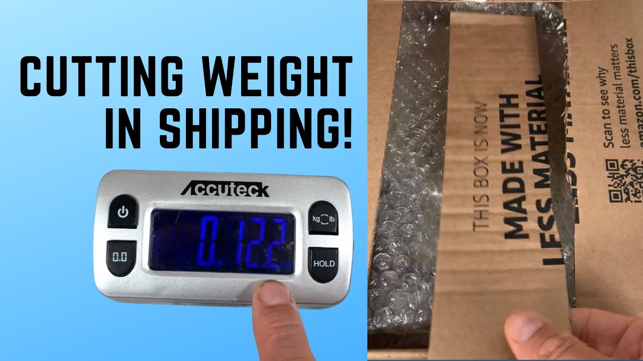 Cutting Extra Weight When Shipping eBay Reseller Tip 