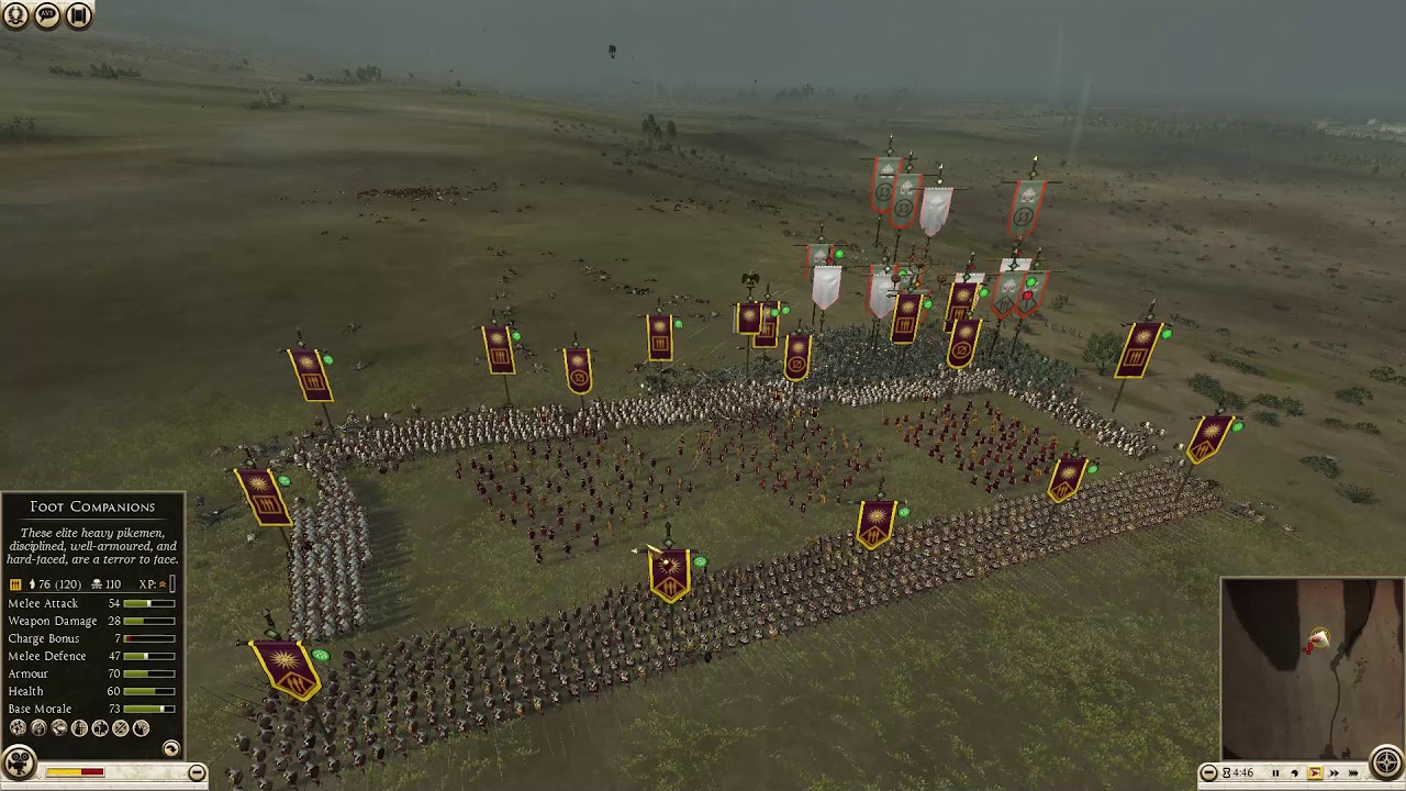 Square Rome Formation Macedon square shield wall formation (Total War Rome 2) - YouTube