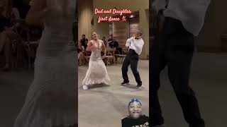 ❤️Father and Daughter first Wedding Dance 🕺 ♥️ #fatherdaughter #bride #dancing #wedding Content