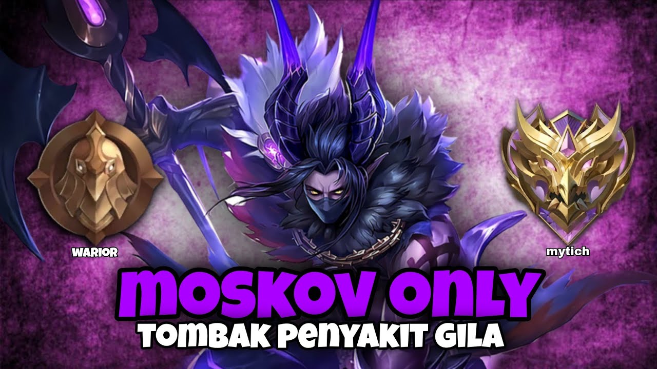 Aku namatin mobile Legends tapi moskov only#mobilelegends